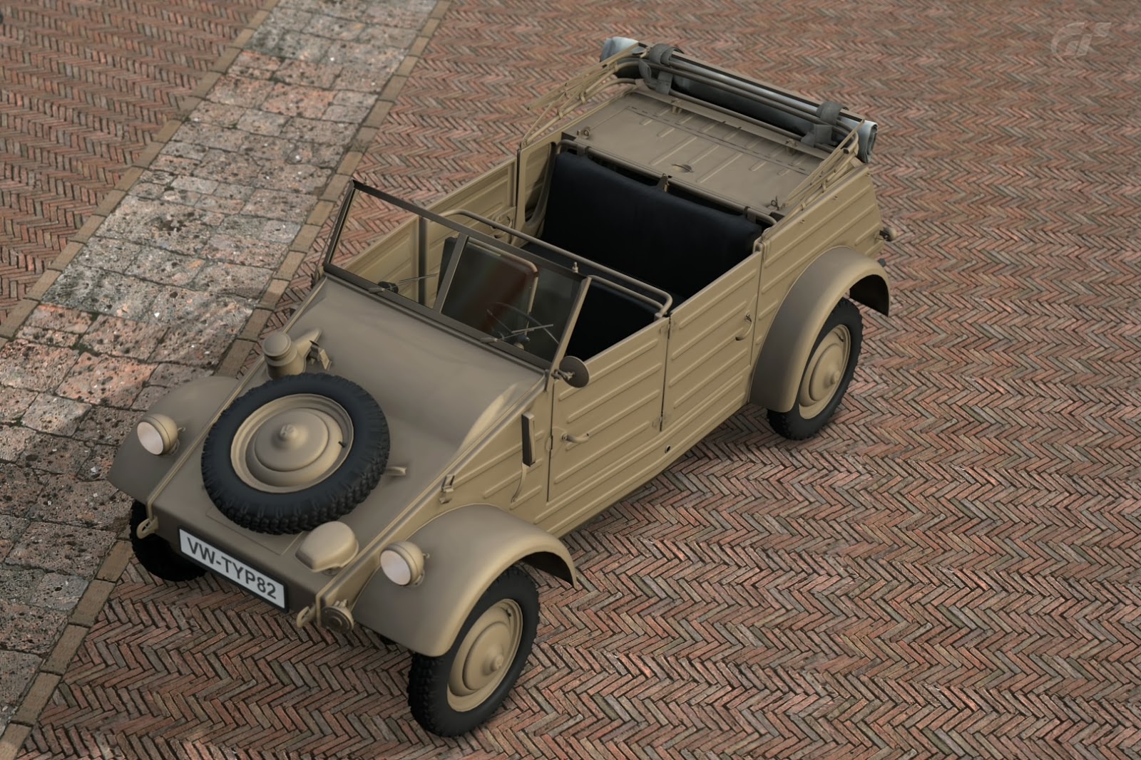 Volkswagen Kubelwagen Typ 82 рама